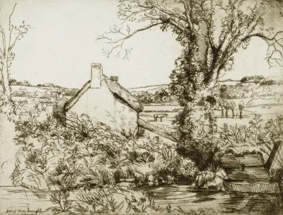 Das Haus des Müllers von Donald Shaw MacLaughlan