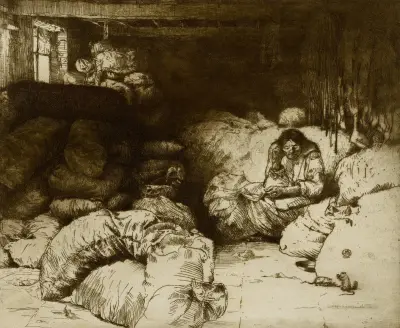 The Sleeping Rag Vendor av Donald Shaw MacLaughlan