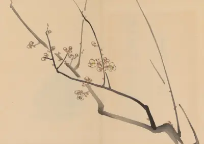 Zeshin iboku tairyūkyo gafu, Pl.01 av Shibata Zeshin