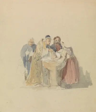 A Christening av Thomas Shotter Boys