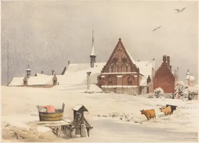 Byloke, Ghent av Thomas Shotter Boys