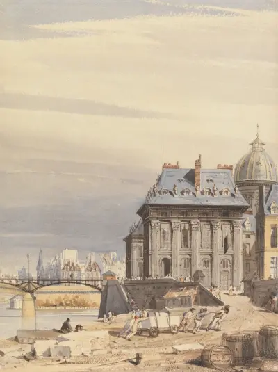 L’Institut de France, Paris av Thomas Shotter Boys