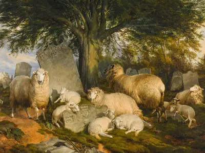 Reposing on God’s Acre av Thomas Sidney Cooper