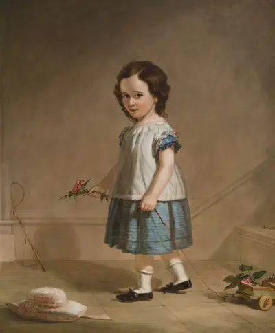 Portrait of William Wickham Mills Smith av William Sidney Mount