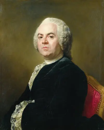 Portrait De Monsieur P. Anne Louis Medetin av Joseph Siffred Duplessis