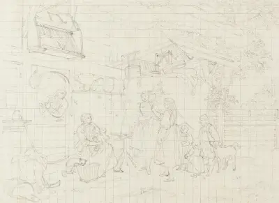 Die Sängerinnen des Monats Mai, 1786 – Nr. 1 von Sigmund Freudenberger