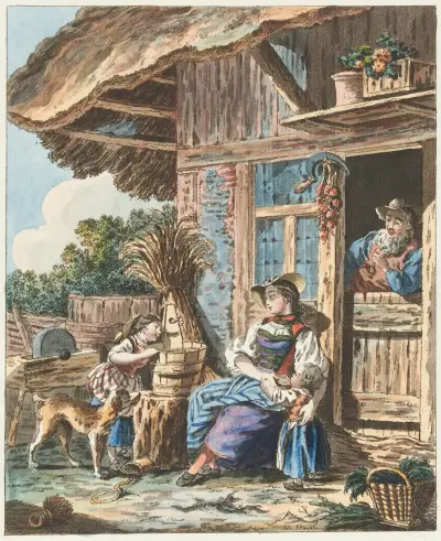 Před statkem, Sigmund Freudenberger