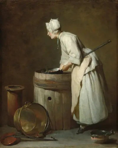 The Scullery Maid av Jean Siméon Chardin