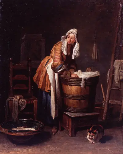 Washerwoman av Jean Siméon Chardin