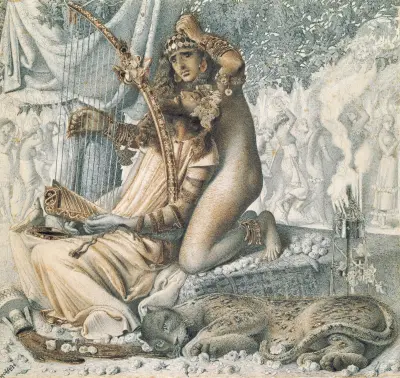 Babylon Hath Been a Golden Cup av Simeon Solomon