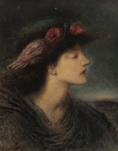 Noc, 1890, Simeon Solomon
