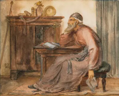 The Seer av Simeon Solomon