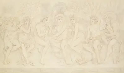Kärlekens sång av Simeon Solomon