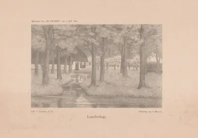 Landschap von Simon Moulijn