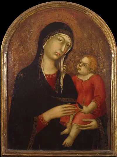 Madonna with Chid av Simone Martini