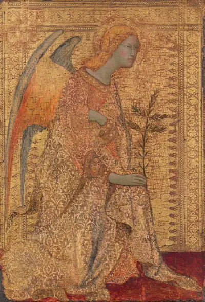 The Angel of the Annunciation av Simone Martini