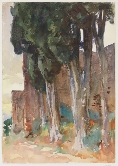 Alhambra, Granada av John Singer Sargent