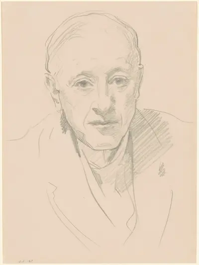 Bust of a Man av John Singer Sargent