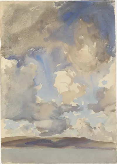 Clouds av John Singer Sargent