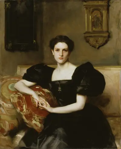 Elizabeth Winthrop Chanler (Mrs. John Jay Chapman) av John Singer Sargent