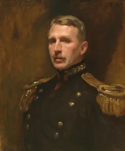 Leonard Wood av John Singer Sargent