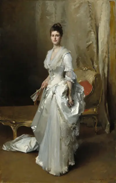 Margaret Stuyvesant Rutherfurd White (Mrs. Henry White) av John Singer Sargent