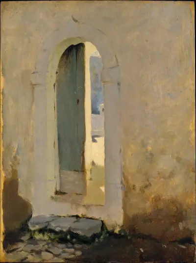 Open Doorway, Morocco av John Singer Sargent