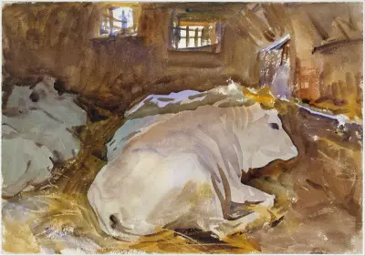 Oxen av John Singer Sargent