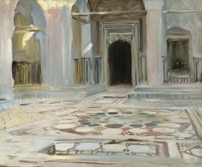 Pavement, Cairo av John Singer Sargent