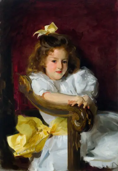 Portrait of Charlotte Cram av John Singer Sargent