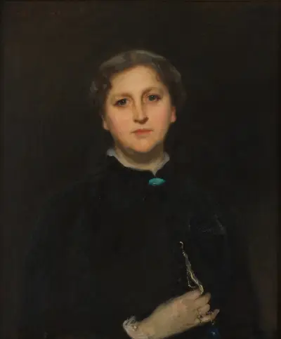Portrait Of Mrs. Raphael Pumpelly av John Singer Sargent