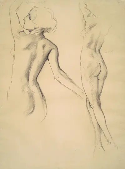 Studies for ‘Dancing Figures’ av John Singer Sargent