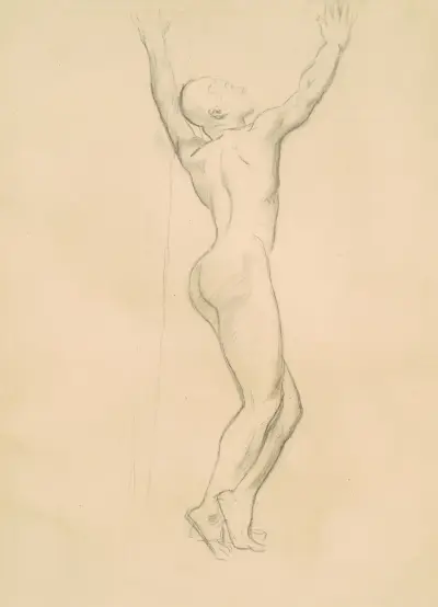 Study for ‘Apollo and Daphne’ av John Singer Sargent