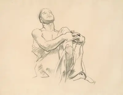 Study for ‘Astronomy’ II av John Singer Sargent