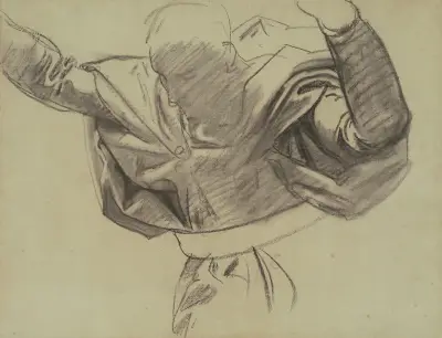 Study for ‘Handmaid of the Lord’ av John Singer Sargent
