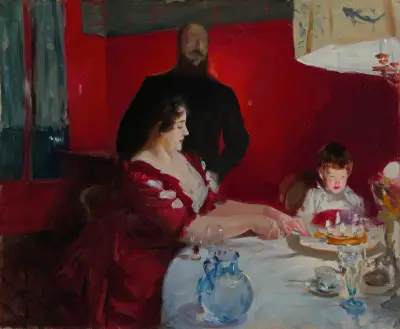 The Birthday Party av John Singer Sargent