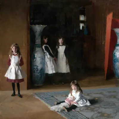 The Daughters of Edward Darley Boit av John Singer Sargent
