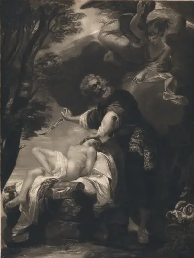 Abraham Offering up His Son von John Singleton Copley