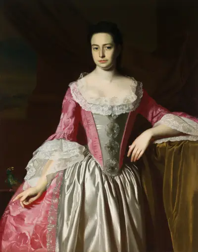 Eunice Dennie Burr av John Singleton Copley
