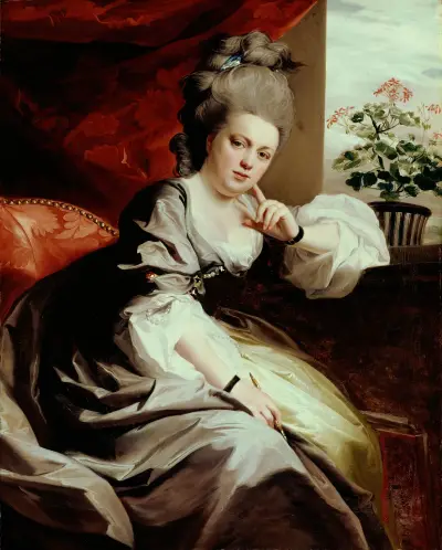 Mrs. Clark Gayton av John Singleton Copley