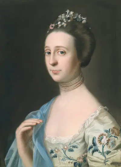 Fru Henry Hill (Anna Barrett) av John Singleton Copley