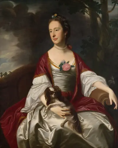 Mrs. Jerathmael Bowers, John Singleton Copley