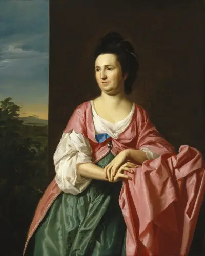 Paní Sylvester Gardinerová, rozená Abigail Pickmanová, dříve paní William Eppesová, John Singleton Copley
