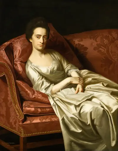 Portrait Of A Lady av John Singleton Copley