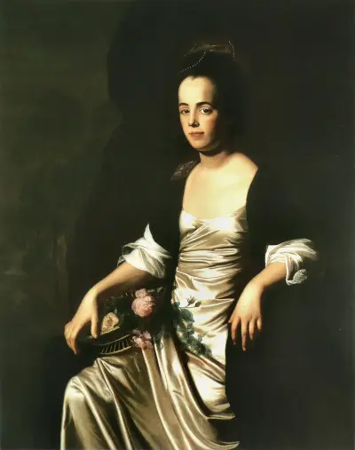 Porträtt av Mrs. John Stevens (Judith Sargent, senare Mrs. John Murray) av John Singleton Copley