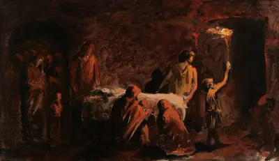 In the catacombs av Anna Bilińska-Bohdanowicz