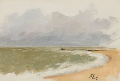 Seaside av Anna Bilińska-Bohdanowicz