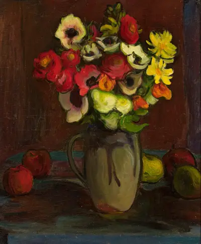 Still life, 1904 av Władysław Ślewiński