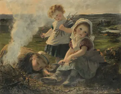 The Bonfire av Sophie Anderson