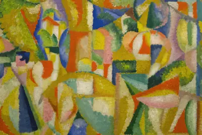 Les Cavaliers av Amadeo de Souza-Cardoso